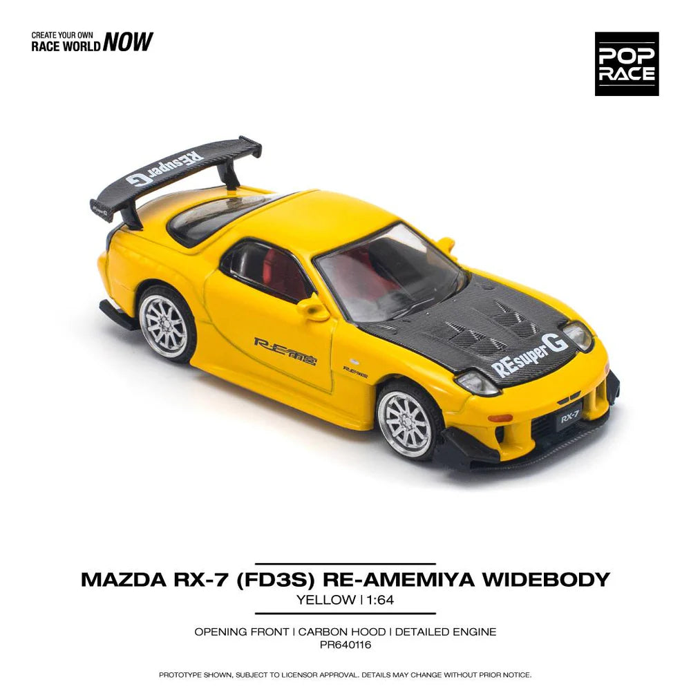 Mazda RX-7 (FD3S) RE-Amemiya Yellow