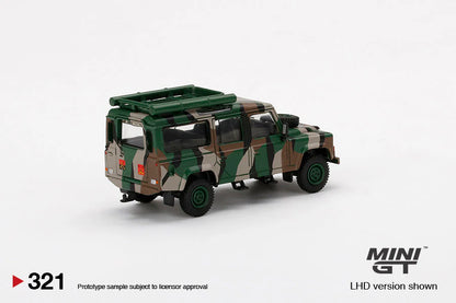 #321 - Malaysia Exclusive Land Rover Defender 110, Green/Grey
