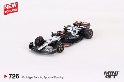 #726 - 2023 Alphatauri F1 AT04 #22 Yuki Tsunoda Australian GP, Blue/White