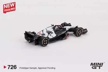 #726 - 2023 Alphatauri F1 AT04 #22 Yuki Tsunoda Australian GP, Blue/White