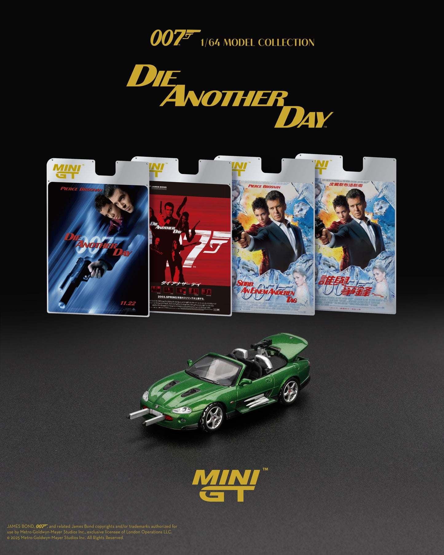ELŐRENDELÉS - #MGT00908-007TC -Jaguar XKR Die Antoher Day, Chinese Blister