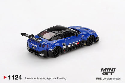 ELŐRENDELÉS - #MGT01124-BL - Bliszteres - LB-Silhouette WORKS GT NISSAN 35GT-RR Ver.2 Blue