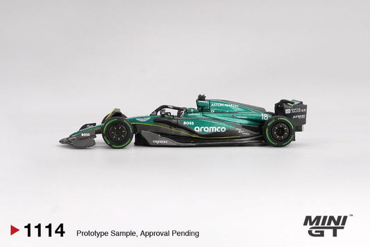 ELŐRENDELÉS - #MGT01114-BL - Bliszteres - Aston Martin AMR24 #18 Lance Stroll 2024 F1 2024 Canadian GP
