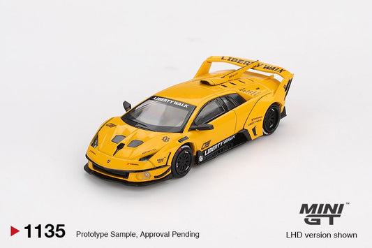 ELŐRENDELÉS - #MGT01135-L - Lamborghini Murcielago LB-SILHOUETTE Works GT EVO Yellow  2025