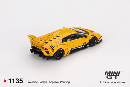ELŐRENDELÉS - #MGT01135-BL - Bliszteres - Lamborghini Murcielago LB-SILHOUETTE Works GT EVO Yellow  2025