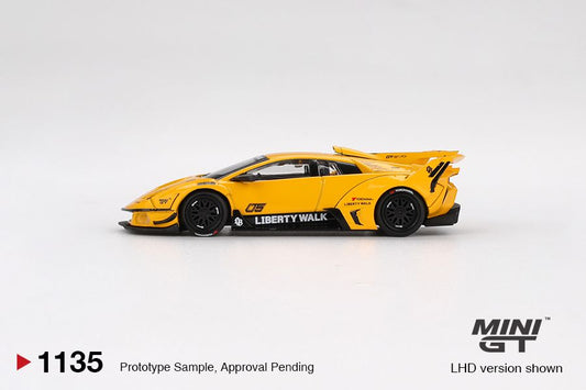 ELŐRENDELÉS - #MGT01135-BL - Bliszteres - Lamborghini Murcielago LB-SILHOUETTE Works GT EVO Yellow  2025