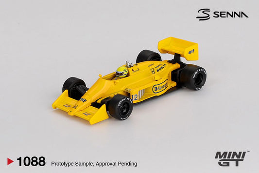 ELŐRENDELÉS - #MGT01088-BL - Bliszteres - Lotus 99T #12 Ayrton Senna 1987 Monaco Grand Prix Winner