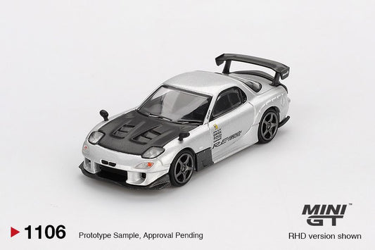 ELŐRENDELÉS - #MGT01106-L - Mazda RX7 (FD3S) RE-Amamiya Silver Metallic 2004
