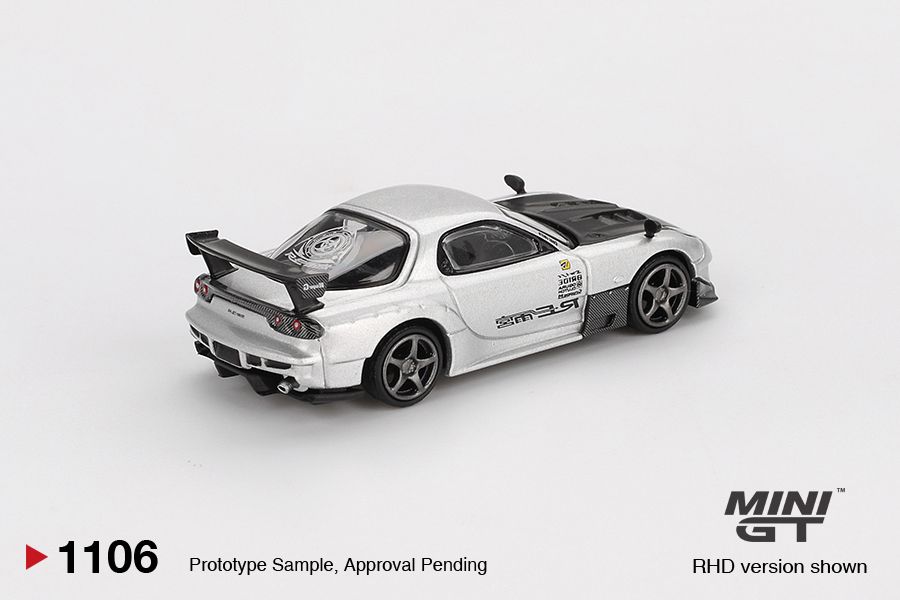 ELŐRENDELÉS - #MGT01106-BL - Bliszteres - Mazda RX7 (FD3S) RE-Amamiya Silver Metallic 2004
