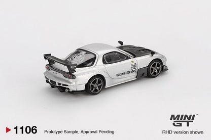 ELŐRENDELÉS - #MGT01106-BL - Bliszteres - Mazda RX7 (FD3S) RE-Amamiya Silver Metallic 2004
