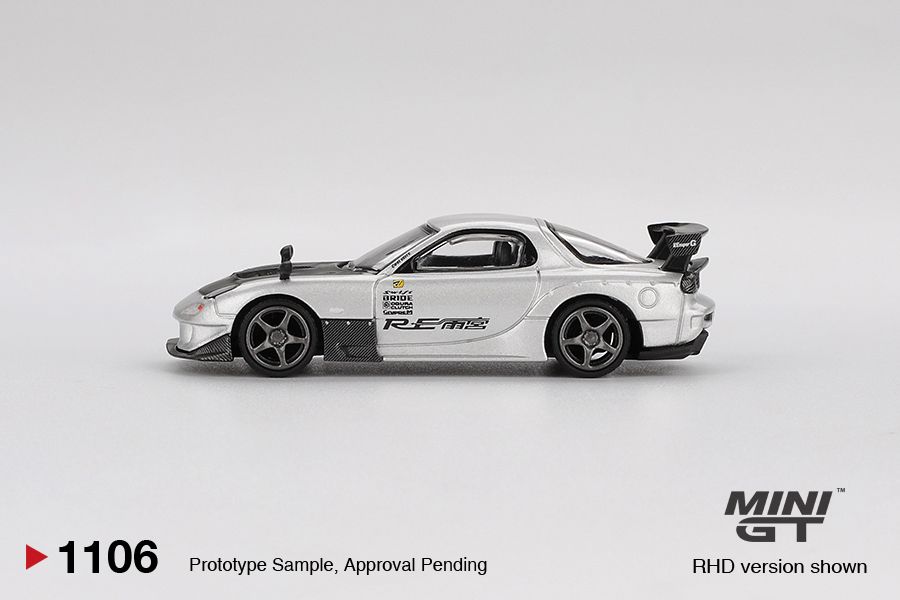 ELŐRENDELÉS - #MGT01106-BL - Bliszteres - Mazda RX7 (FD3S) RE-Amamiya Silver Metallic 2004