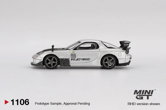 ELŐRENDELÉS - #MGT01106-BL - Bliszteres - Mazda RX7 (FD3S) RE-Amamiya Silver Metallic 2004