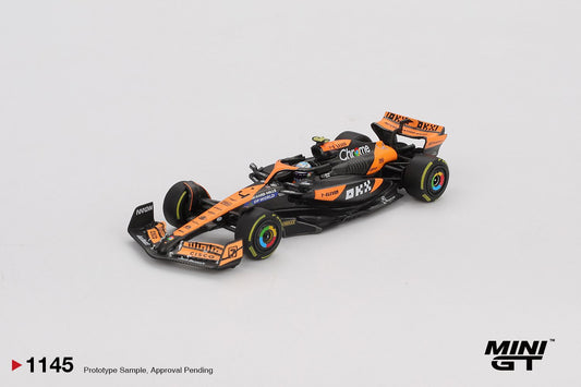 ELŐRENDELÉS - #MGT1145-BL - Bliszteres - McLaren MCL38 #4 Lando Norris - F1 2024 Hungarian GP 2nd Place