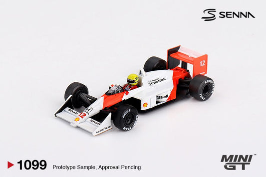ELŐRENDELÉS - #MGT01099-BL - Bliszteres - McLaren MP4/4 #12 Ayrton Senna 1988 Japanese Grand Prix Winner
