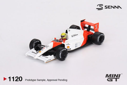 ELŐRENDELÉS - #MGT01120-BL - Bliszteres - McLaren MP4/6 #1 Ayrton Senna 1991 Japanese Grand Prix 2nd Place