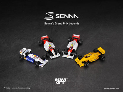 ELŐRENDELÉS - #MGT-SENNA01-BL - Bliszteres - Senna's Grand Prix Legends Set 4Car