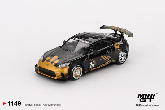 ELŐRENDELÉS - #MGT1149-BL - Bliszteres - Toyota GR86 LB Nation, Black/Gold