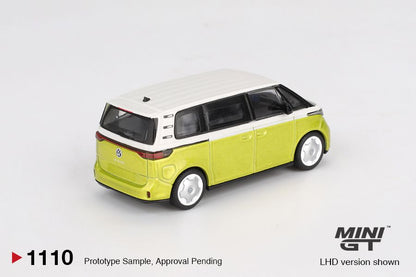 ELŐRENDELÉS - #MGT01110-L - Volkswagen ID.Buzz Candy White / Pomelo Yellow