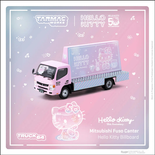 Mitsubishi Fuso Canter Hello Kitty Billboard, Pink