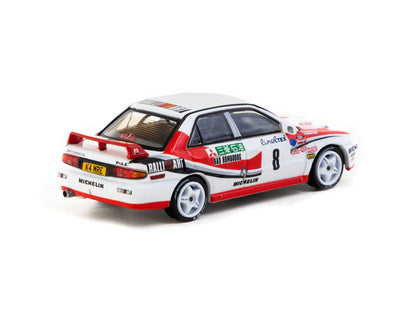 Mitsubishi Lancer Evolution, #8 K.Eriksson/S. Parmander Rally Monte Carlo 1993, White/Red