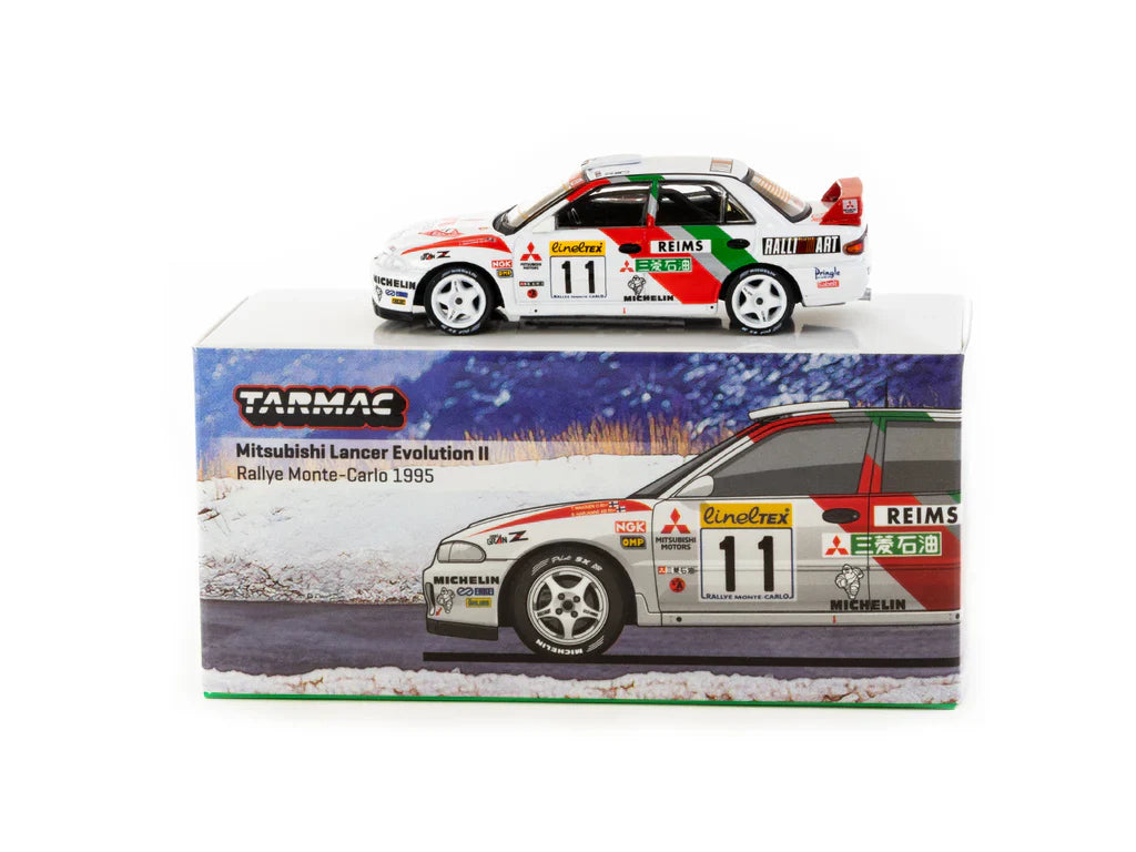 Mitsubishi Lancer GSR Evolution II 1995 Rally Monte-Carlo, #11 T.Makinen/S.Harjanne, Various