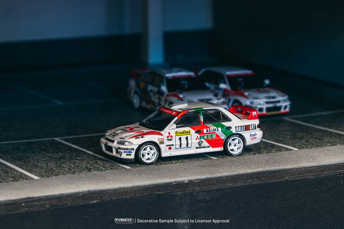 Mitsubishi Lancer GSR Evolution II 1995 Rally Monte-Carlo, #11 T.Makinen/S.Harjanne, Various