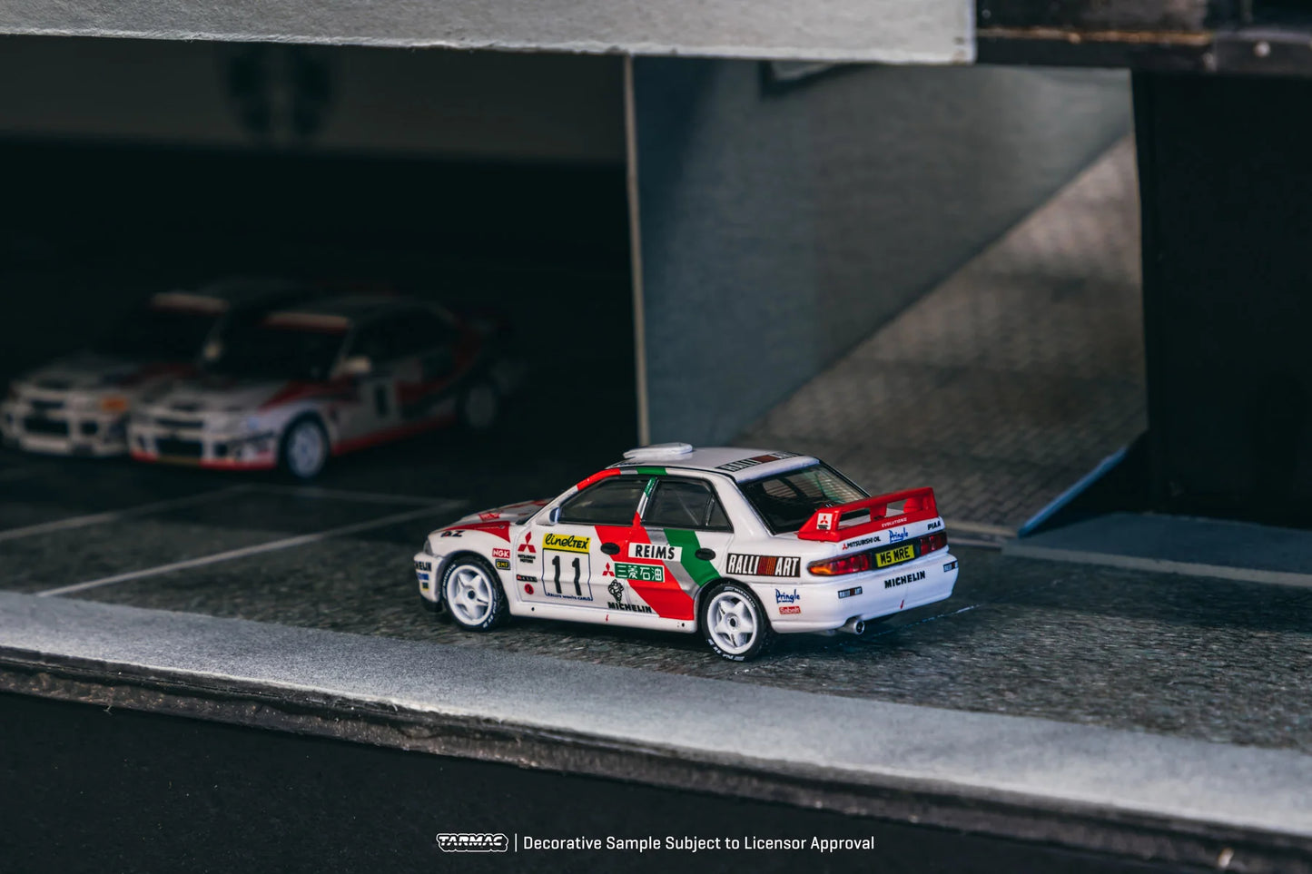 Mitsubishi Lancer GSR Evolution II 1995 Rally Monte-Carlo, #11 T.Makinen/S.Harjanne, Various
