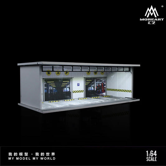 #MO914058 - Car Park Garage Diorama with LED Light- Underground Car Garage