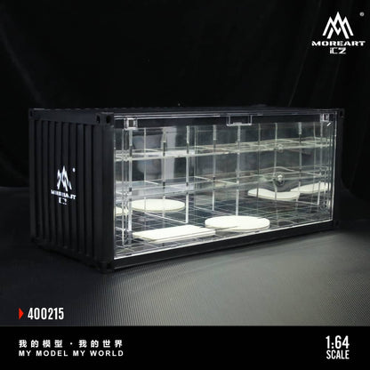 ELŐRENDELÉS - #MO400215 - Assembly Diorama ABS Container with LED Light Mirror Parking Theme