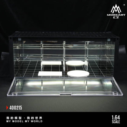 ELŐRENDELÉS - #MO400215 - Assembly Diorama ABS Container with LED Light Mirror Parking Theme