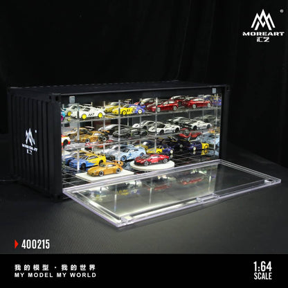 ELŐRENDELÉS - #MO400215 - Assembly Diorama ABS Container with LED Light Mirror Parking Theme