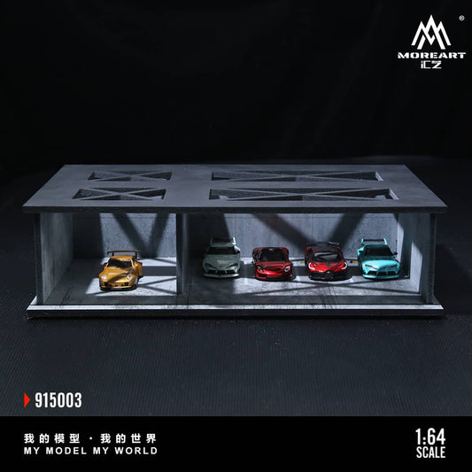 ELŐRENDELÉS - #MO915003 - Assembly Diorama ABS Underground 03 Parking Lot Theme with LED Light
