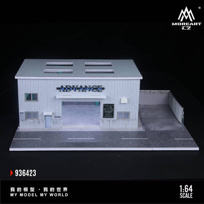ELŐRENDELÉS - #MO936423 - Assembled Diorama Yokohama Repair Shop