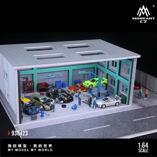 ELŐRENDELÉS - #MO936423 - Assembled Diorama Yokohama Repair Shop