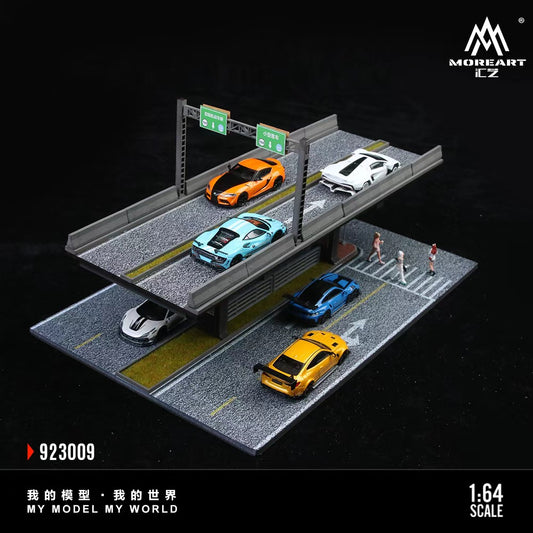 ELŐRENDELÉS - #MO923009 - Assembly Diorama, Elevated Bridge Scene