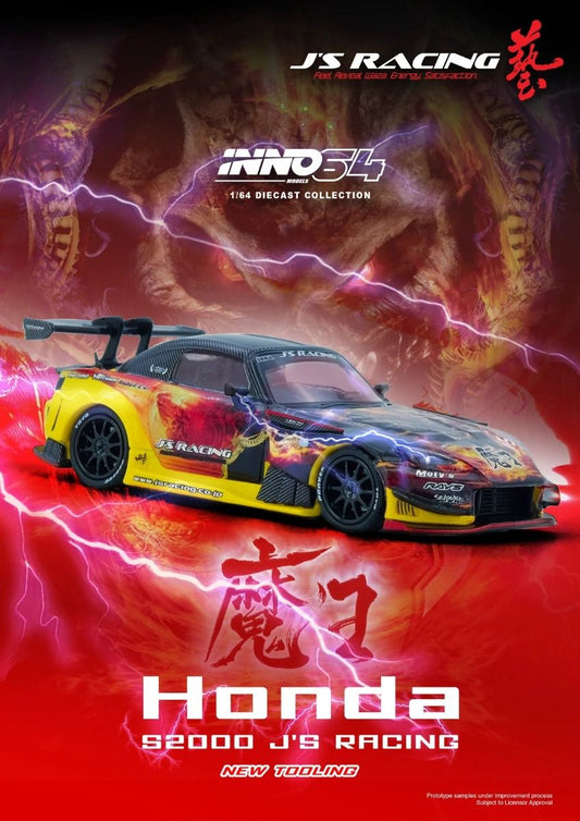ELŐRENDELÉS - #IN64-S200JS-MAOU - Honda S2000 JS Racing (AP1) Manou, Various