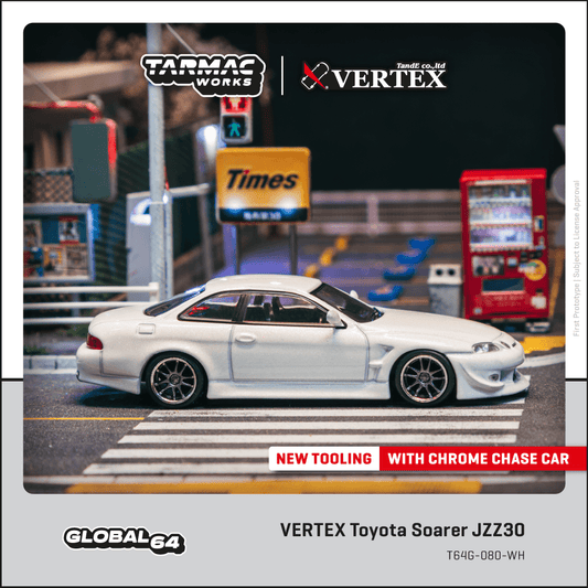 ELŐRENDELÉS - #TC-T64G-080-WH - Toyota Soarer JZZ30, White