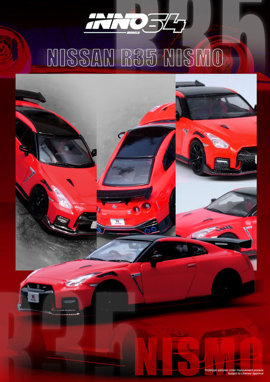 Nissan GT-R (R35) NISMO, Piros