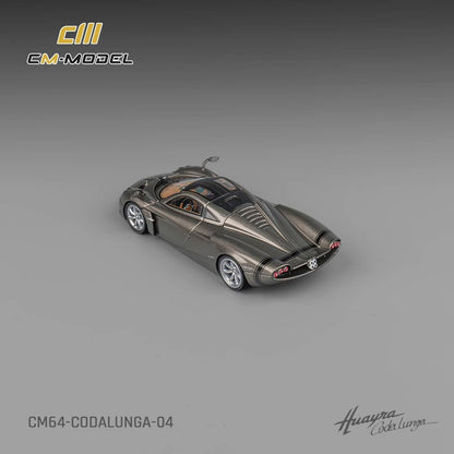 #CM64-CODALUNGA-04 - Pagani Codalunga Metalsilver