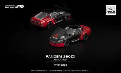 ELŐRENDELÉS - #PR640335 - Nissan 280ZX Pandem, Advan Livery