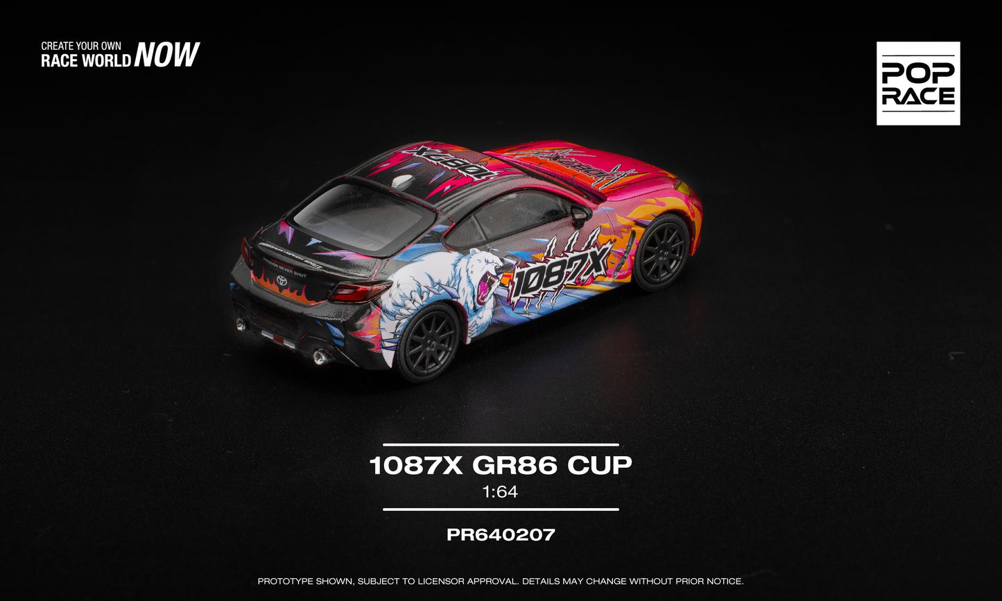 ELŐRENDELÉS - #PR640207 - Toyota 1087X, GR86 Cup