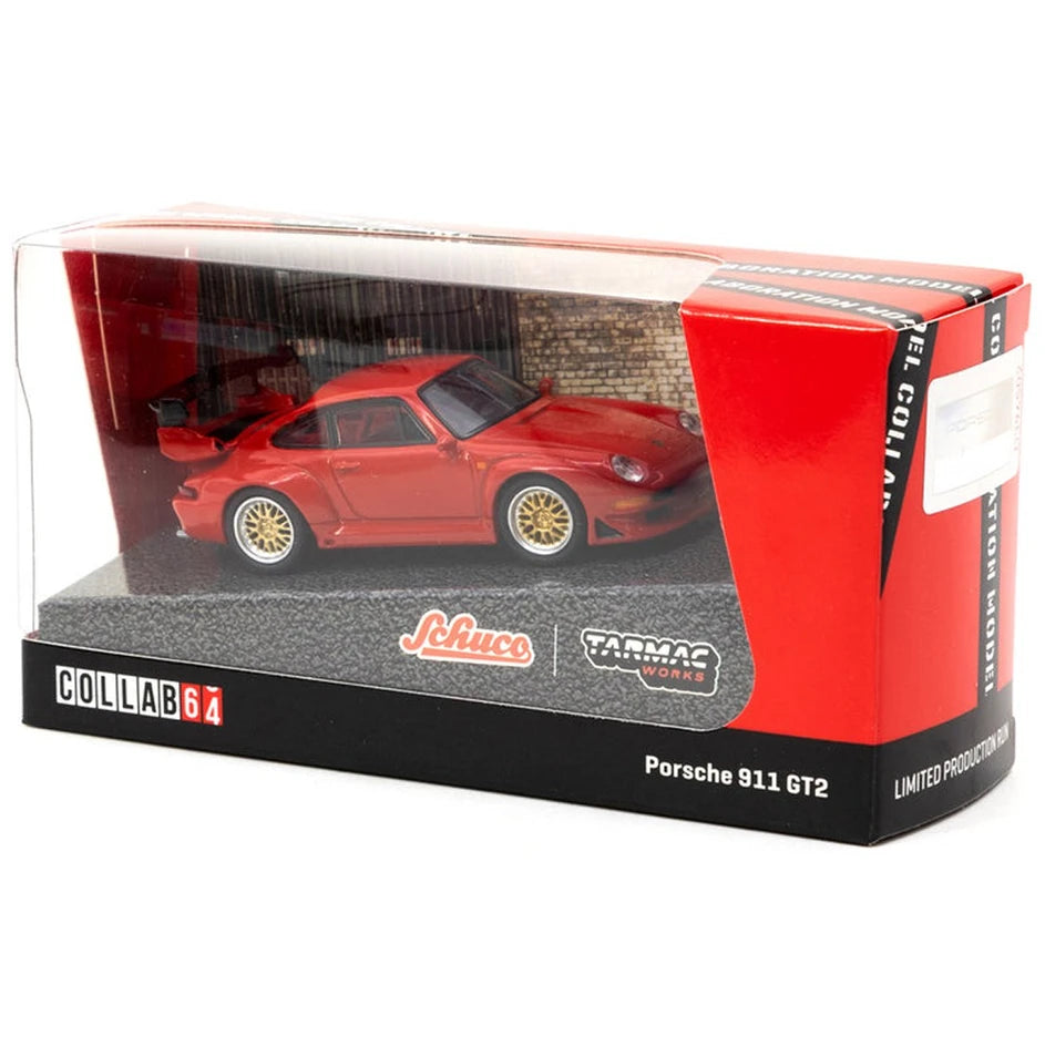 porsche 911 993 gt2 red boxed