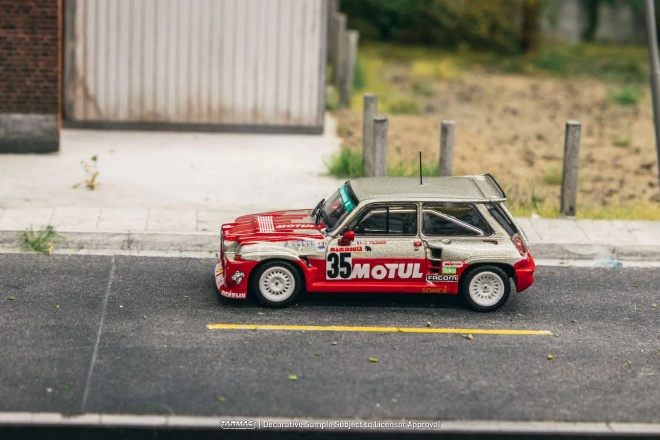 1987 Renault 5 Maxi Turbo #35 Giovanni Rossi European Hill Climb Championship, Red/White