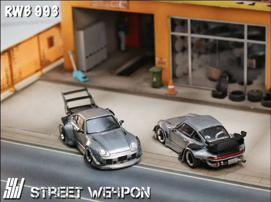 Street Warrior - 993 RWB High Wing, Raw