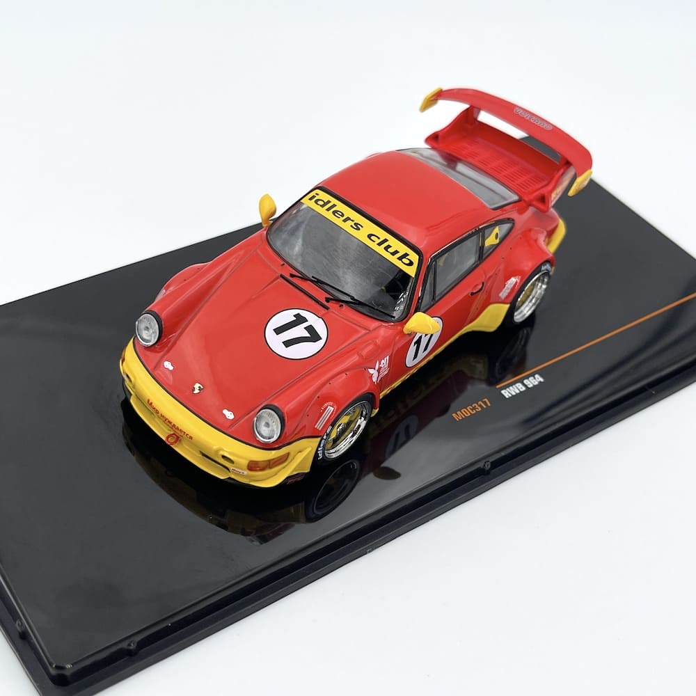 Porsche RWB 964 Idlers red/yellow