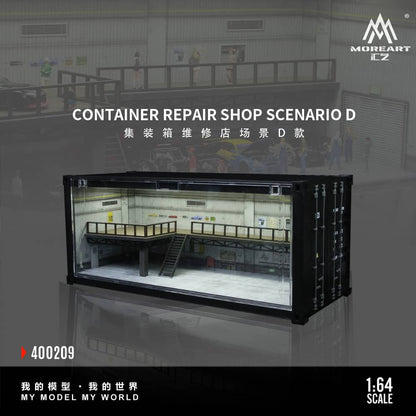 #MO400209 - Assembly Diorama ABS Container with LED Light Maintenance Theme Livery D