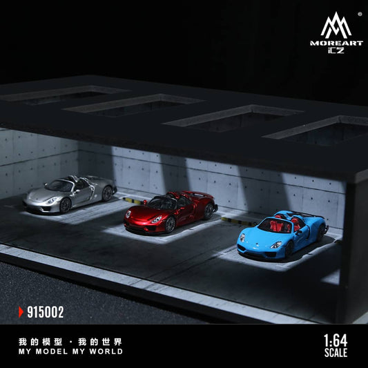 #MO915002 - Assembly Diorama ABS Underground 02 Parking Lot Theme with LED Light
