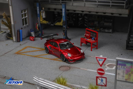 ELŐRENDELÉS - Star Model - 997 Wide Body, Red