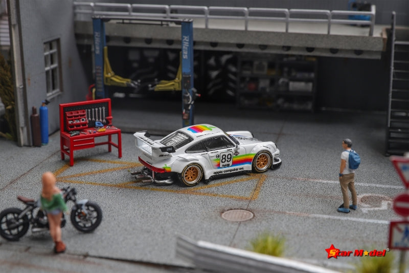 Star Model - RWB 930 GT, White, Apple Livery
