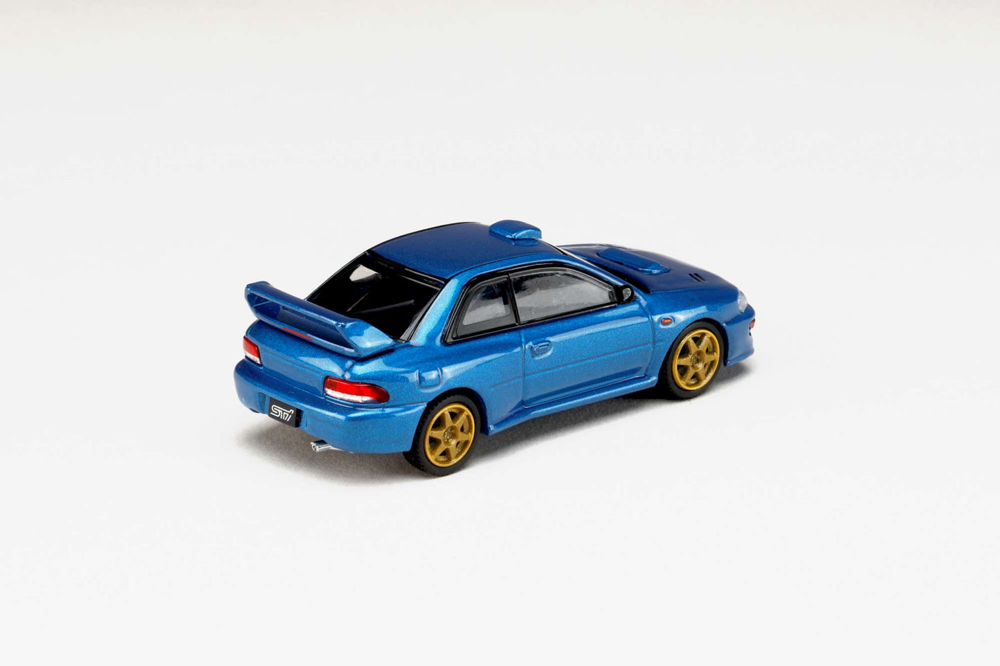 #HJDM003B-10 - Hobby Japan JDM64 -  Subaru Impreza (GC8) WRX 22B STI - JDM verzió - Kék